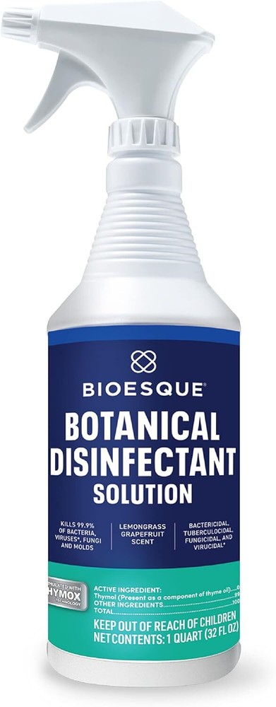 Bioesque Botanical Disinfectant Clean Sanitize Solution 1 Quart *FREE SHIPPING*