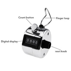 2Packs Portable 4 Digit Hand Held Number Click Golf Counter Tally Recorder USA