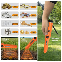 Metal Detector HandHeld Pro Pinpointer Pointer Probe Waterproof Sensitive Tester