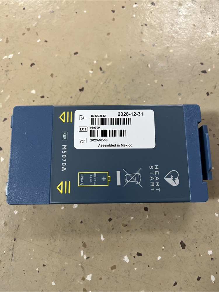 M5070A M5066A M5067A Battery for HeartStart AED FRX/Home/OnSite 12/31/2028