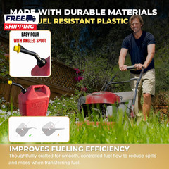 Mr Yellow Cap Gas Can Spout Replacement EASY to INSTALL Gas Cap