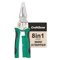 8 in 1 Wire Stripper with Voltage Tester, Multifunction Electric Wire Strippi…