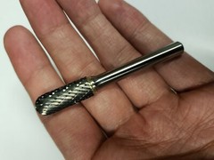 SC3LD Cylindrical Tungsten Carbide Burr Bur Cutting Tool Die Grinder Bit 1/4″