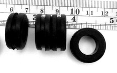 3/4″ Hole Fit Rubber Grommet Wiring Bushing Fits 1/8 To 5/32″ Panel, Has 1/2″ ID