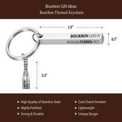 Bourbon Gifts Men Women, Bourbon Leather Journal 200 Pages Engraved Notebook …