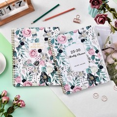 2025-2030 Monthly Planner – 5 Year Planner/Calendar 2025-2030 Spiral Bound, J…