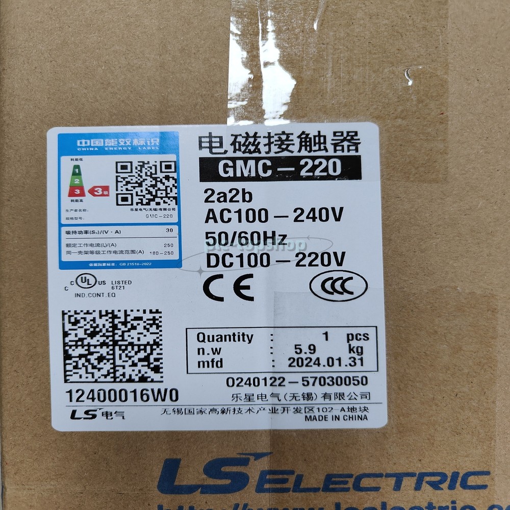 1PCS New LS (LG) contactor GMC-220 Fast Ship plc