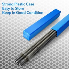 1/8″ J422 Carbon Steel Stick Welding Rods, 1LB for Welding Machines