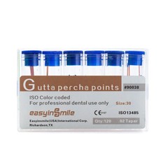Dental Endo Gutta Percha Points Root Canal Filling Material Taper 02/04/06 15-40