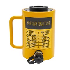 Hollow Ram Hydraulic Cylinder Jack 30 Ton / 66139 lbs 50mm Stroke RCH3050