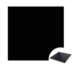 Heavy Duty Black HDPE Sheet 1/2″ Thick, 12″ x 24″ High Density Polyethylene Boar