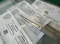 LOT OF 5 AESCULAP BM004US CASTROVIEJO TC NEEDLE HOLDER 7″ (18cm)