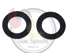 2-Pack Chilton Gas Spout Gaskets “STOP LEAKS” Glue it to spout FIX YOUR CAN MAN!