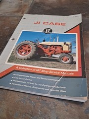 JI Case Tractor Service Repair Shop Maintenance Workshop Manual Free ShippingQ29