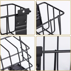 Heavy-Duty Slatwall Baskets & Hooks Slatwall Accessories Standard Slatwall