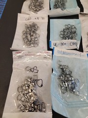 Molar Bands Dental, Stainless, Various Sizes 300+ Count (Z3)