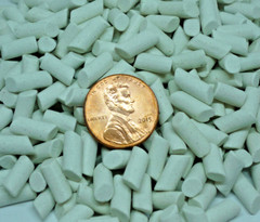 Ceramic Tumbler Polishing Media for Metal,Rocks,Jewelry,Cylinders(8mm x 19m”)