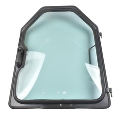 Door Frame with Glass for Bobcat All Wheel Loader: A220, A300 Iron # 7109665