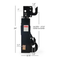 Titan Attachments 3 Point Quick Hitch Adaption to Category 2 Tractors, 4000 LB