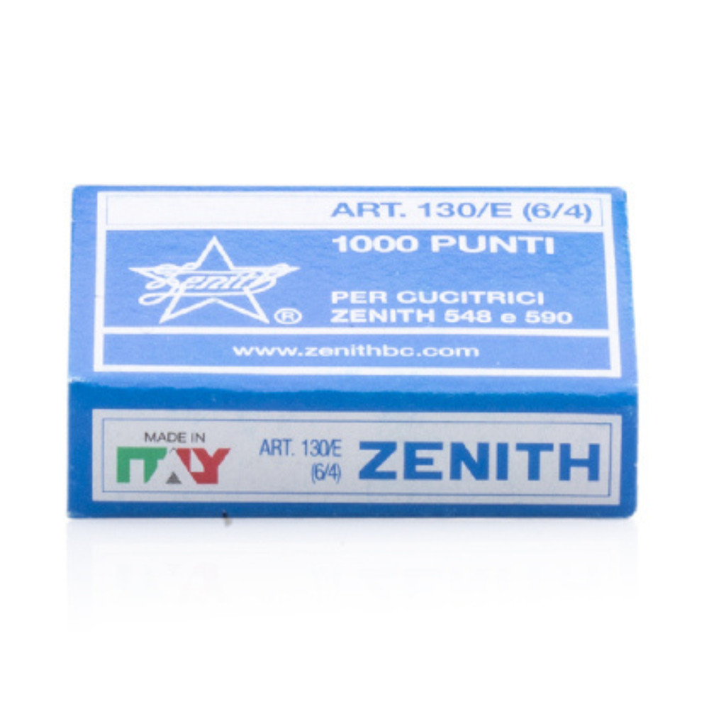 Zenith 130/E Staples [Standard Use]: Size 6/4 / box of 1000