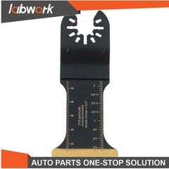 Labwork 12Pcs Titanium Oscillating Saw Blades Multi Tool Blade for Metal Plastic