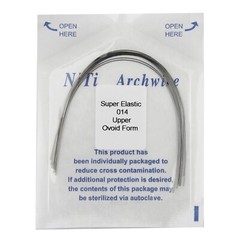 Dental Orthodontic Niti Arch Wire Elastic Rectangular Round Arcos de Ortodoncia
