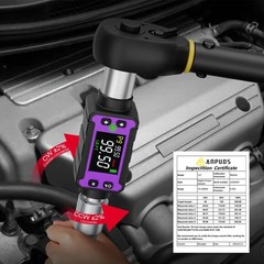 Digital Torque Wrench Adapter Set 1/2″ Drive, 2.0-99.6 Ft-Lb/2.7-135 Nm, Digi…