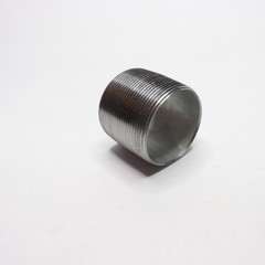 STZ Pipe Nipple Galvanized Steel Black Sch 40 2″ x Close 301 2XCL