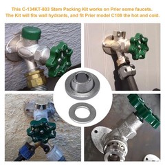 C-134KT-803 Stem Packing Kit Replace for Prier C-134/135/144/154, Fits for…