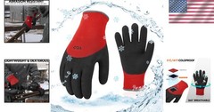 VGO Heavy Duty Winter Gloves, Large – Touchscreen, Waterproof & Warm Lining