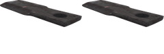Rotary Cutter Blade Pack of 2 W34286 fits John Deere 307 227 205