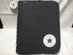 Converse All-Star Chuck Taylor 1.5″ 3-Ring Deluxe Fabric Zipper Binder Notebook