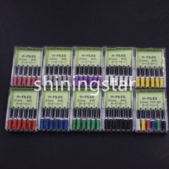 Dental Niti Nickel Titanium H/K-FILES Endo Hand Root Canal File 21/25/31 mm