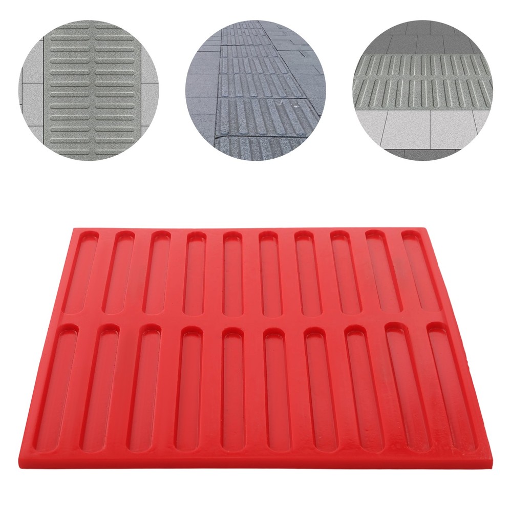 PU Concrete Stamp Mat for Floor and Wall Seamless Texture Panels Mould