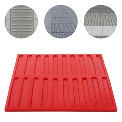PU Concrete Stamp Mat for Floor and Wall Seamless Texture Panels Mould