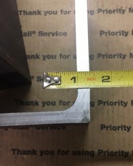 6″ x 6″ X 3/8″ Angle 6” Long Heavy Duty Steel Bracing Bracket