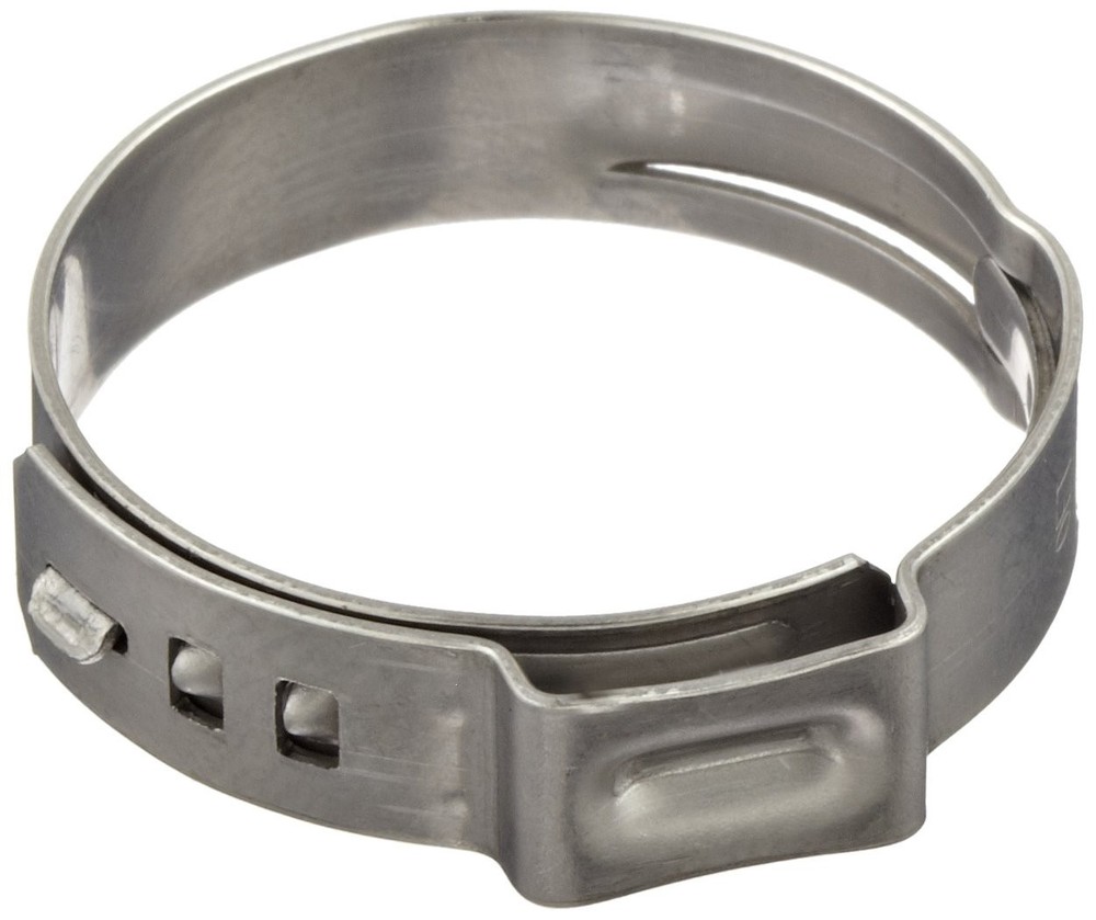 Stainless Stepless 1 Ear Oetiker Clamps – Auto/Marine Hose – Multiple Sizes