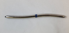 Set of 7 Aesculap Hegar Uterine Dilators 3-18 mm, Double-Ended, S-Shaped, 7-3/4″