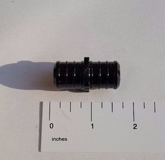 25 PIECES 3/4″ PEX COUPLING POLY ALLOY LEAD FREE CRIMP PLASTIC FITTINGS NSF CUPC