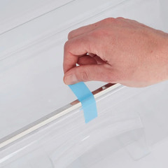 tesa 4298 Appliance-Grade Tensilised Non-Staining Strapping Tape: 3/4 in. x 60 y
