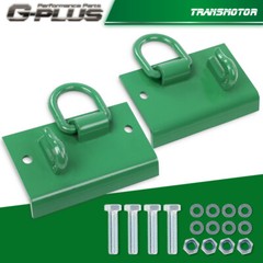 2Pcs Bolt on Grab Hooks D Rings For John Deere Compact Tractor 1025R 2032R 3320