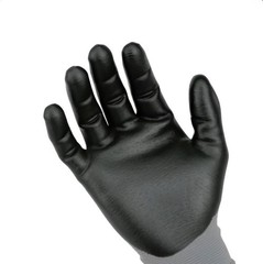 Nitrile Coated Dipped Safety Hand Gloves, Cut Resistant, Grey, Size: S – 2XL