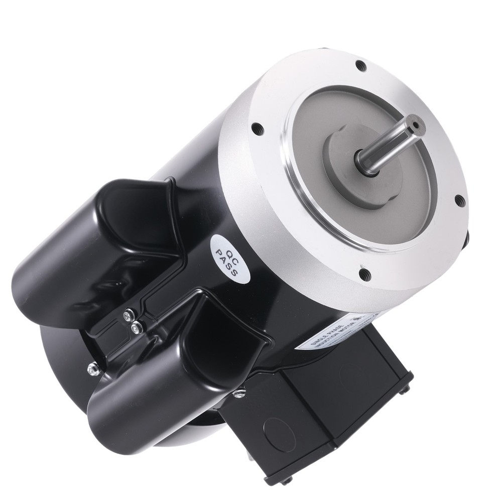 2HP Electric Motor 3450RPM 56C Frame 1-Phase 5/8″ Keyed Shaft AC115V/230V