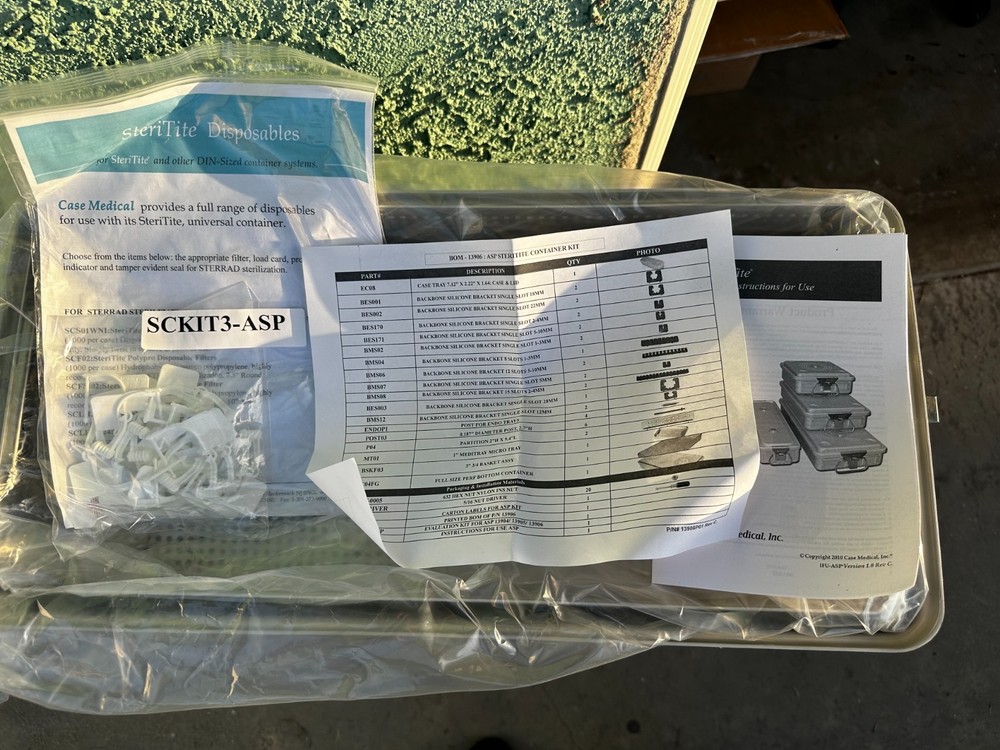 ASP SteriTite Case Medical Tray – New BOM – 13906