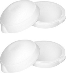Ceramic Crucible Bowl 250g 4-Pack for Gold Silver Metal Melting & Casting