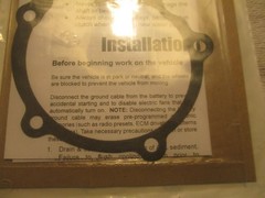Toyota forklift gasket for water pump from Total Source New in package