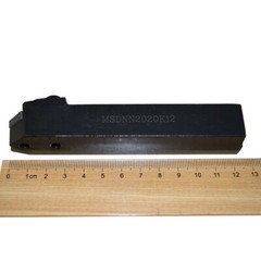 MSDNN2020K12 20x125L 45° Lathe Index External Turning Tool Holder+1pc SNMG120408