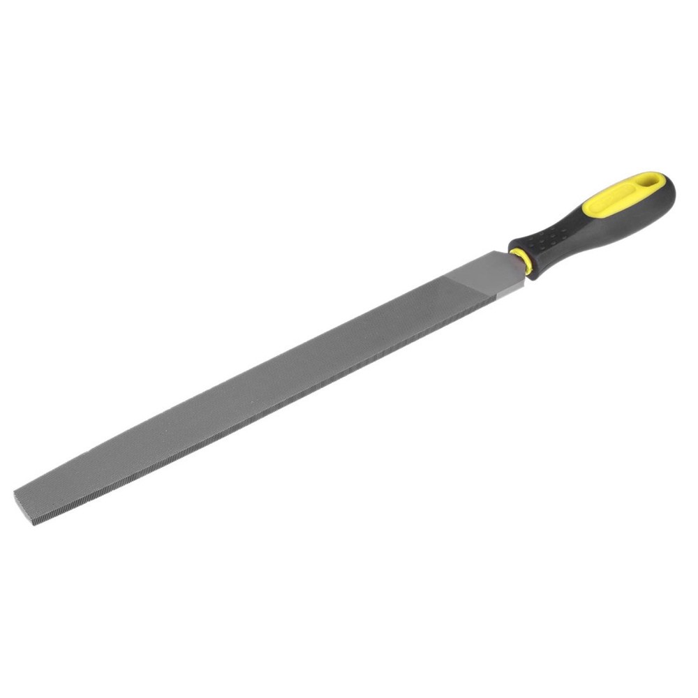 12″ Second Cut Grade High Carbon Hardened Steel Flat Mill File Handle