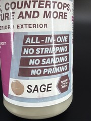 Beyond Paint Sage Water-Based All-In-One Interior Exterior 1 qt Durable