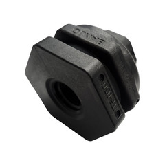 Banjo Poly Bulkhead Tank Fitting with EPDM Gasket 1/2″ FNPT – TF050